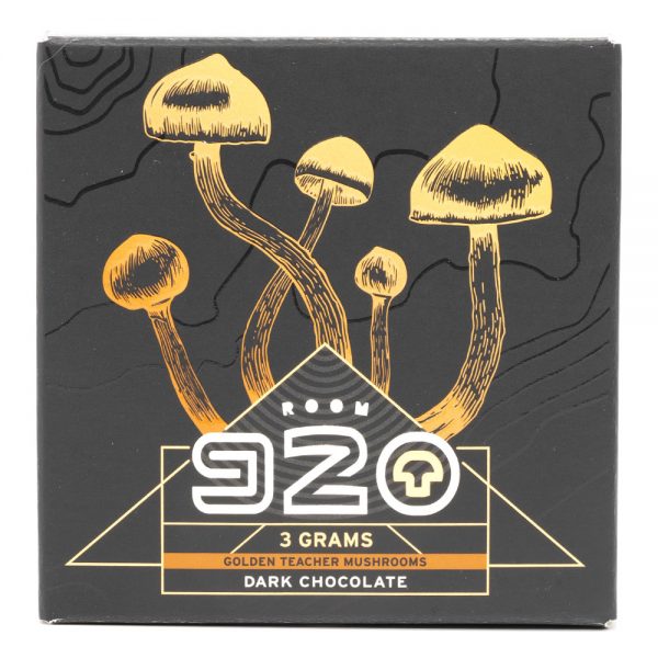 Room 920 – Mushroom Chocolate Bar - Dark Chocolate - 3 Grams | Where To Buy Shrooms Canada