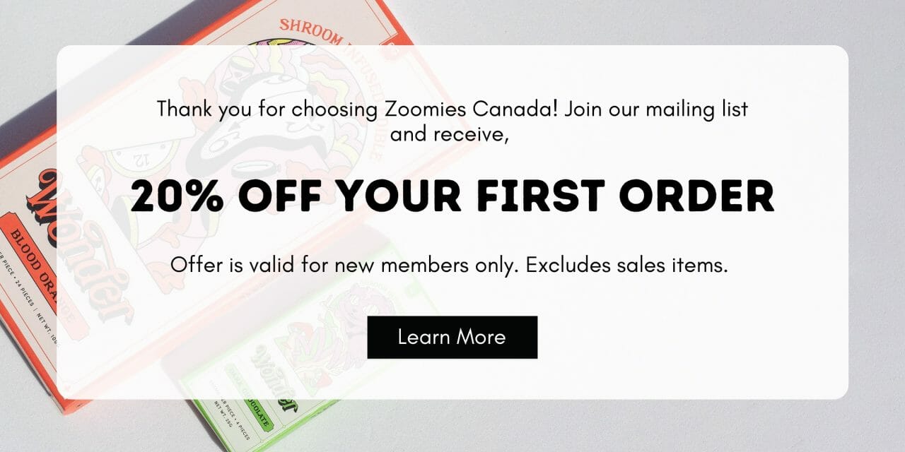 20% OFF FIRST ORDER | Where To Buy Shrooms Canada