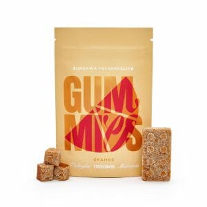 Euphoria Psychedelics – Orange Gummy 1000mg | Where To Buy Shrooms Canada