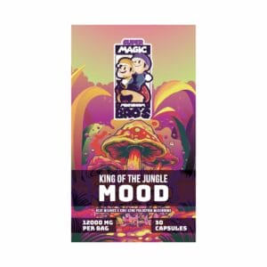 Super Magic Mushroom Bro’s - King of the Jungle MOOD - 400MG Capsules | Where To Buy Shrooms Canada